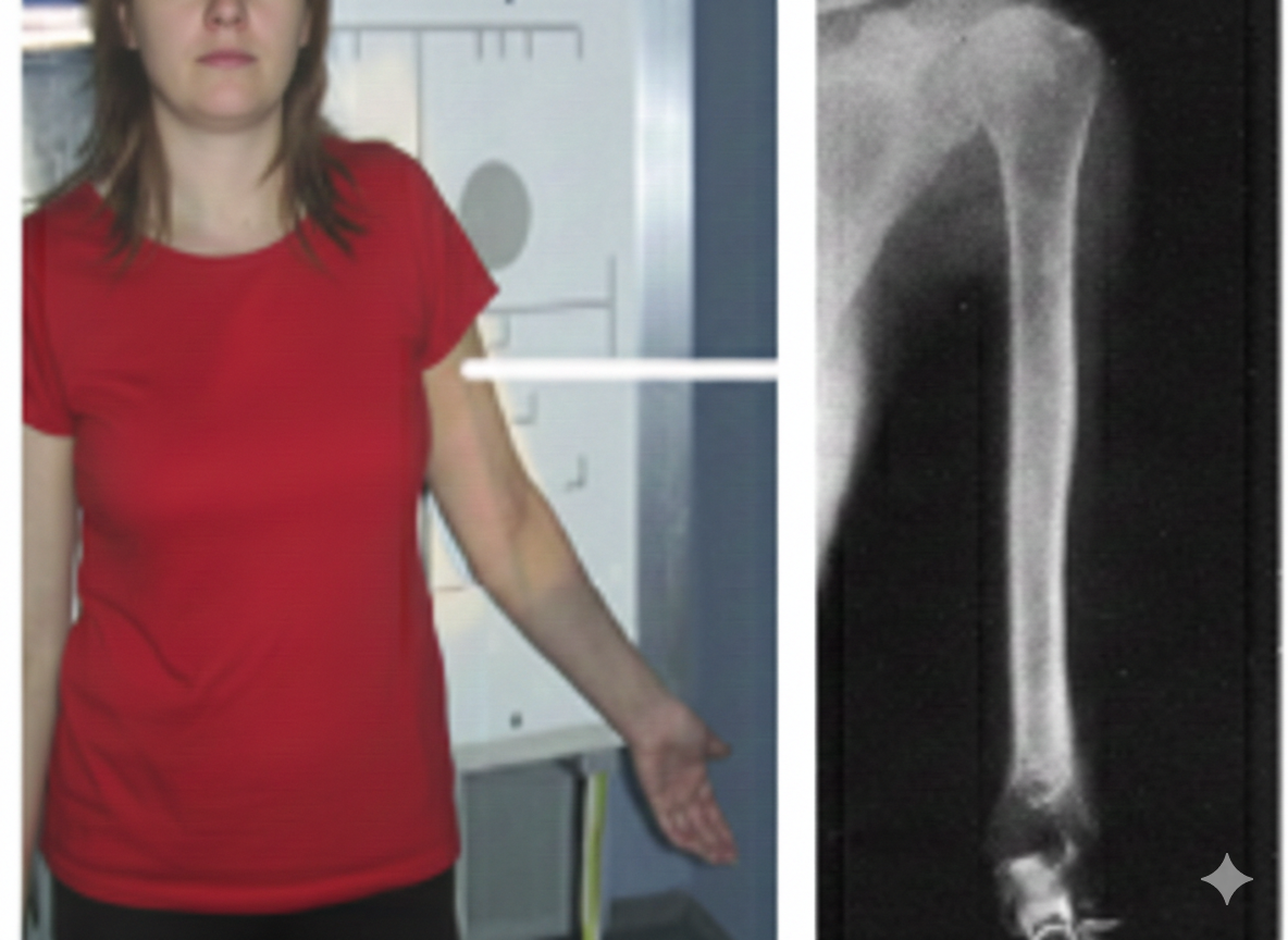 Radiografía AP Húmero